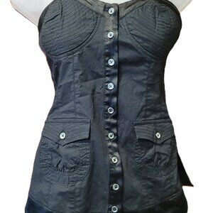 Women's 2b bebe size small black corset